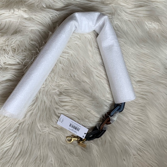 Coach Leather Chain Strap - Picture 6 of 8